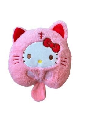 Sanrio Hello Kitty Plush Pink Fuzzy 10”